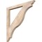Ekena Millwork Funston Traditional Smooth Bracket, Douglas Fir, 3 1/2"W x 46"D x 46"H BKT04X46X46FST01SDF - alternate 1